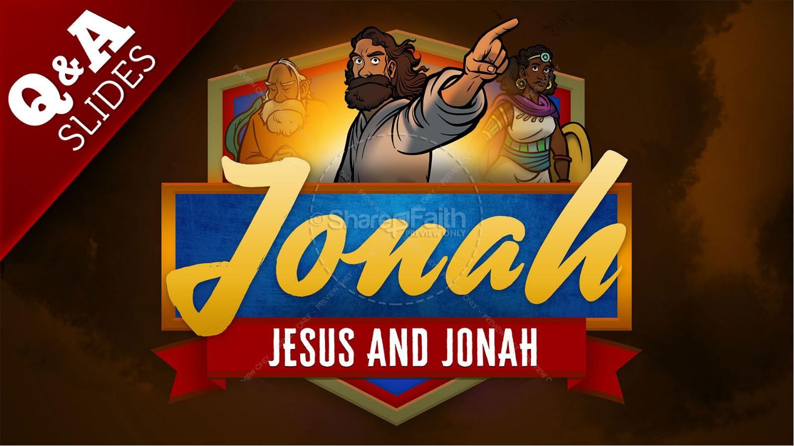 Matthew 12 Jesus and Jonah Kids Bible Story Thumbnail 12