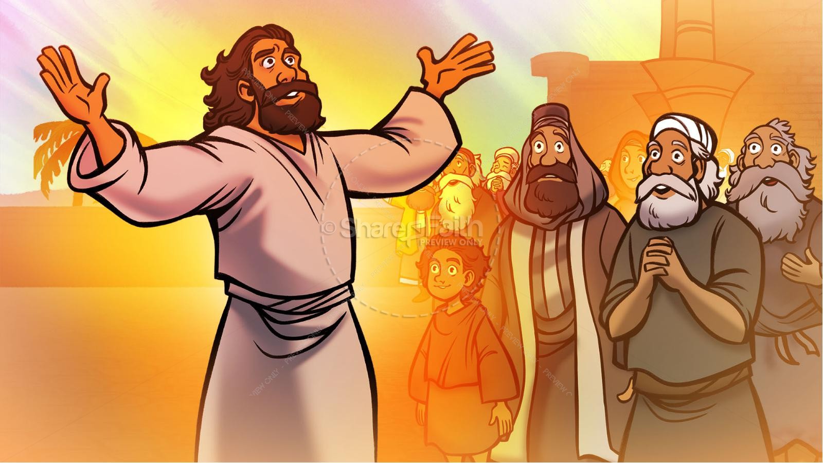 Matthew 12 Jesus and Jonah Kids Bible Story Thumbnail 10