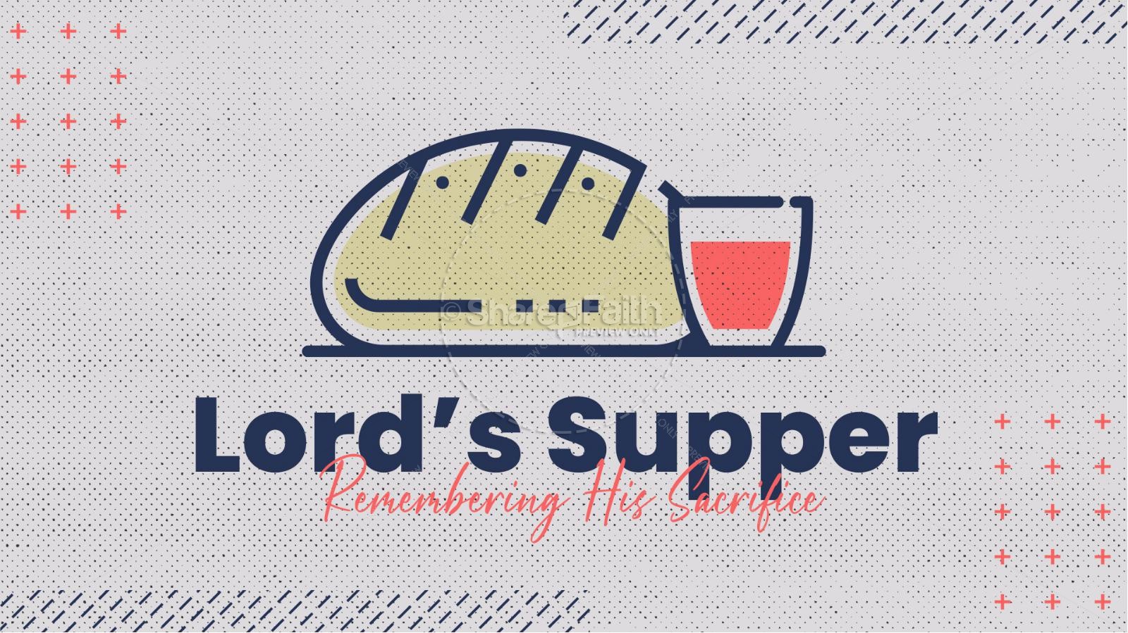 Lord's Supper Church Title Graphics
