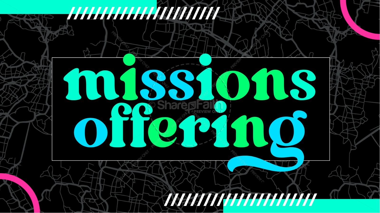 Missions Offering Church Title Graphics 2 Thumbnail 1