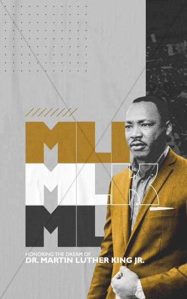 MLK Day 2022 Bifold Bulletin Cover Thumbnail Showcase