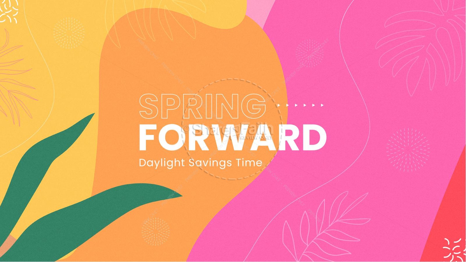 ShareFaith Media » Spring Forward 2022 Title Graphic ShareFaith Media
