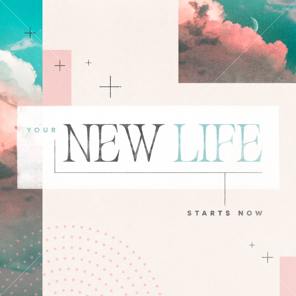 Your New Life Starts Now Social Media Graphic Thumbnail Showcase