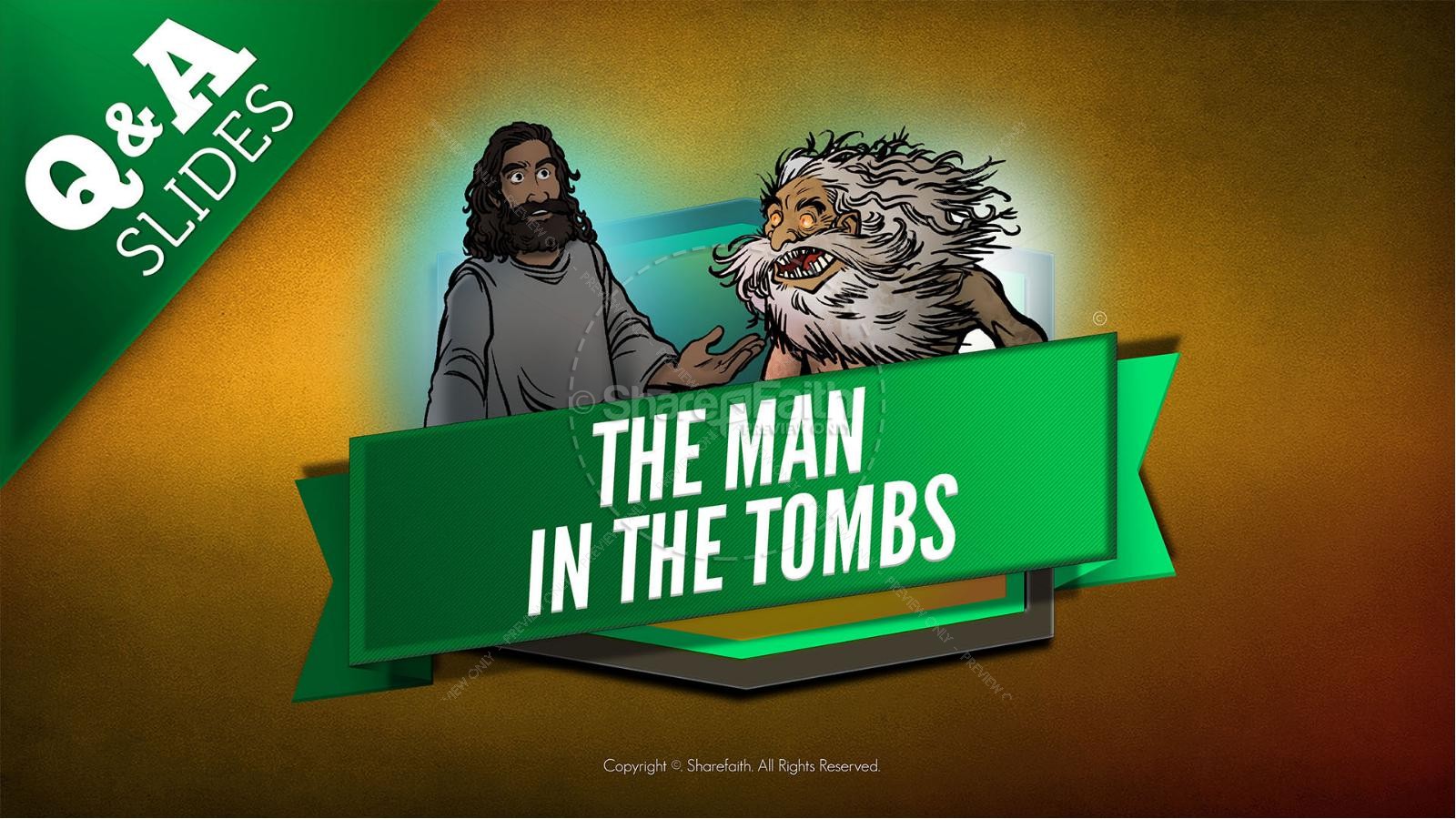 Luke 8 The Man in the Tombs Kids Bible Story Thumbnail 10