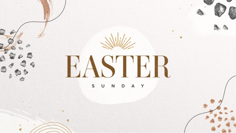 Easter Sunday Church Graphics 2022