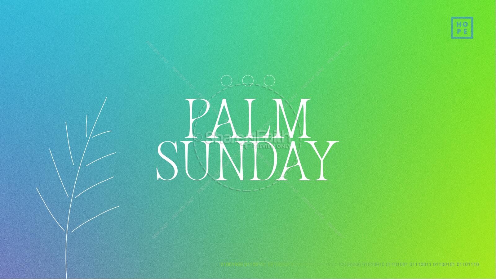 Palm Sunday Holy Week Graphics Thumbnail 1