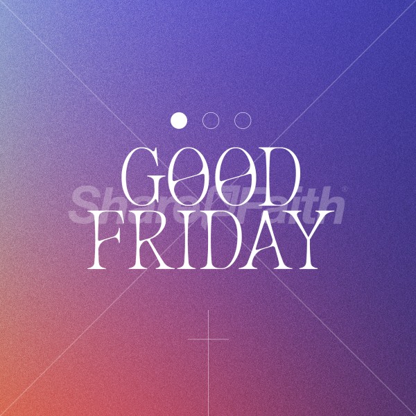 Good Friday Holy Week Social Media Graphics Thumbnail Showcase