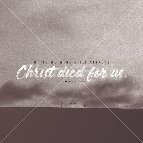 Christ Died For Us 2 Social Media Graphic Thumbnail Showcase
