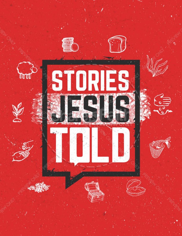 Stories Jesus Told Flyer Thumbnail Showcase