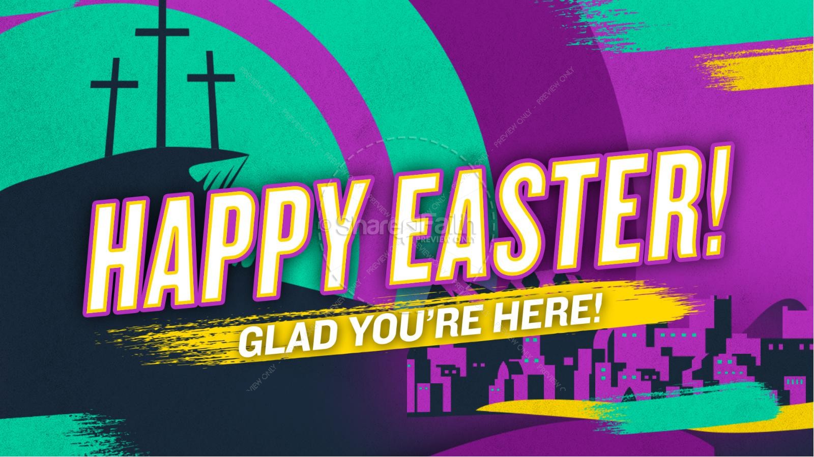 Kids Easter Service Title Graphics Thumbnail 2