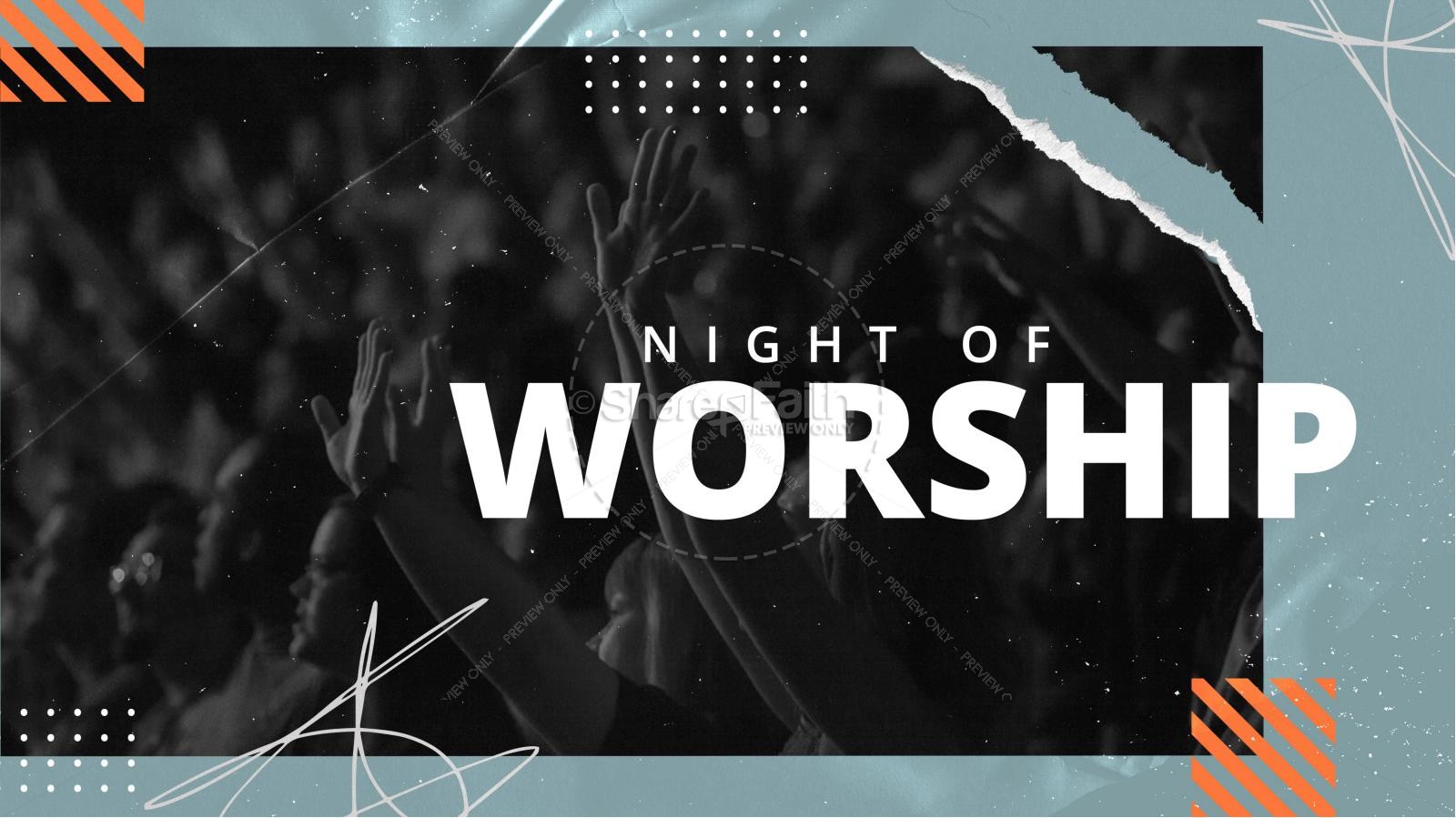 Night of Worship Title Graphics 2022