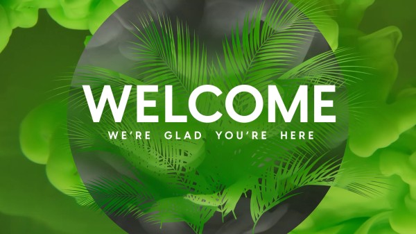 Palm Sunday Welcome Colormix Church Motion Graphics