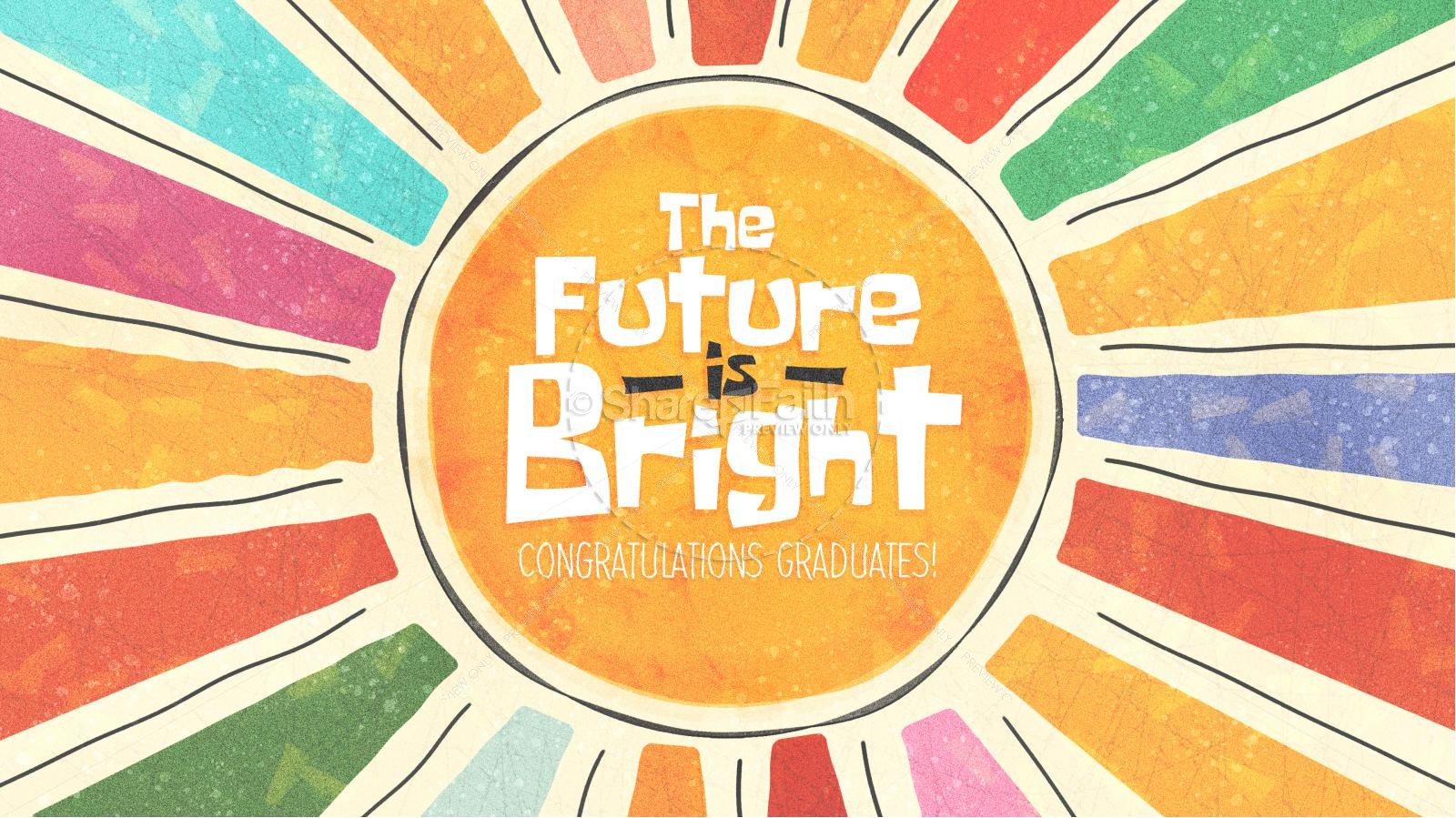 Future Is Bright Church Graphics Sermon Title