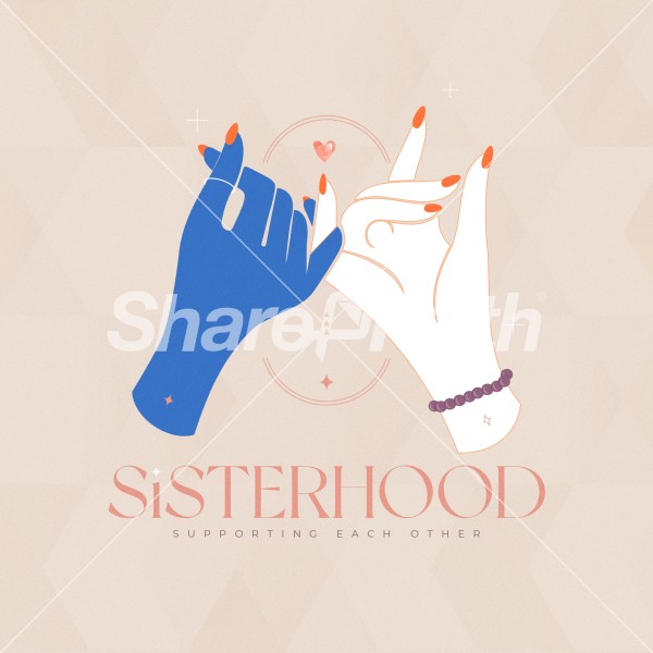 Sisterhood Women's Ministry Social Media Graphics Thumbnail Showcase