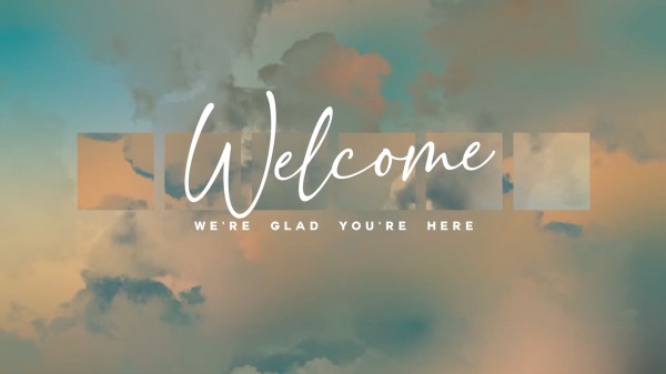 Paradise Clouds Church Motion Graphics Welcome 02