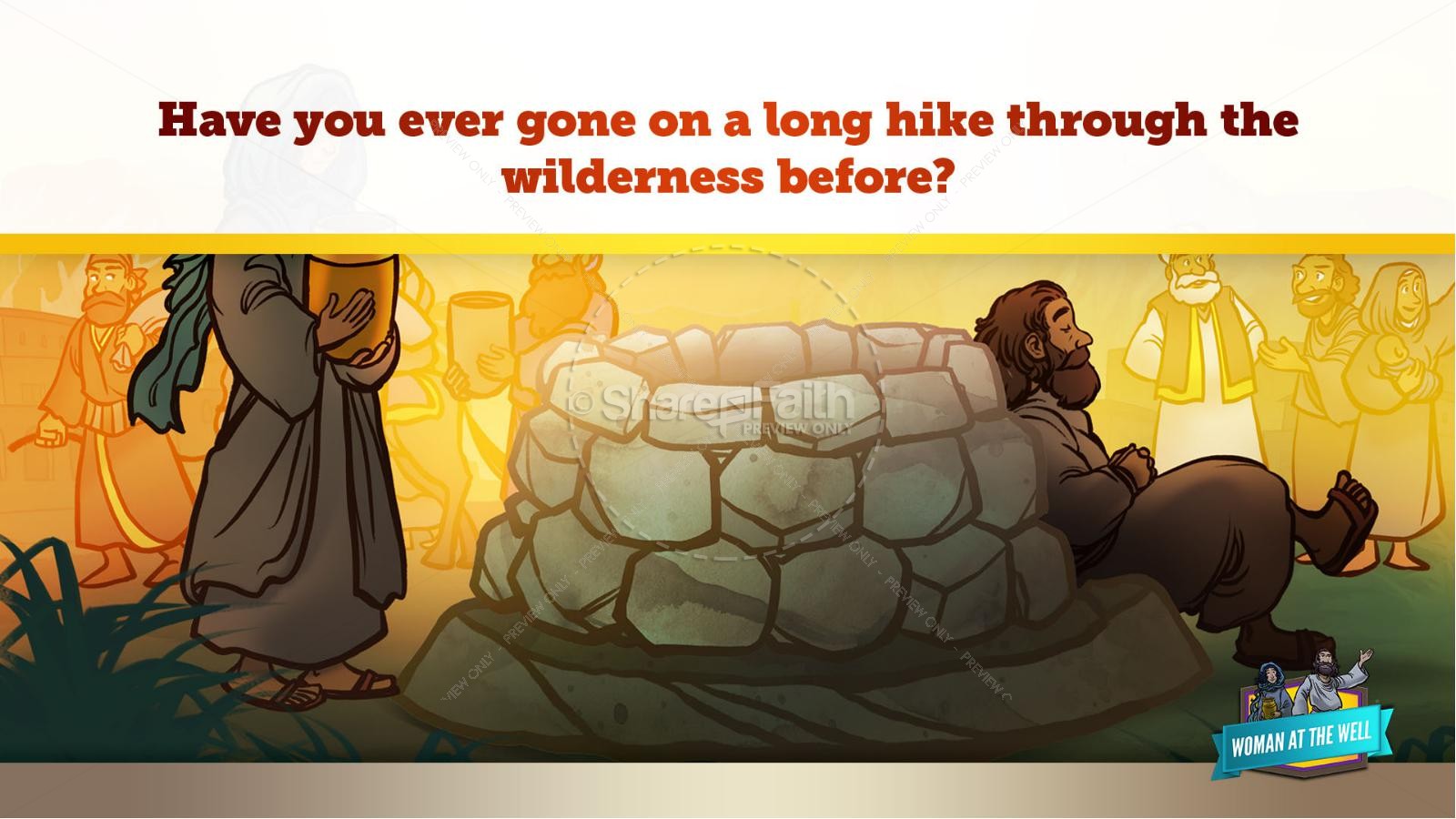 John 4 Woman at the Well Kids Bible Story Thumbnail 17