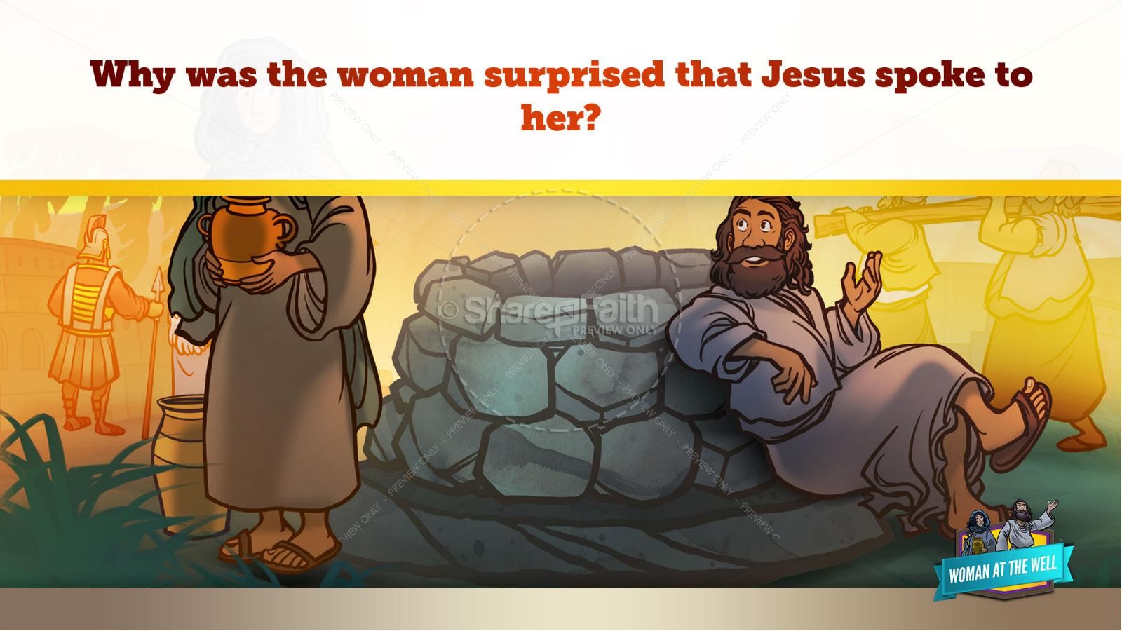 John 4 Woman at the Well Kids Bible Story Thumbnail 19