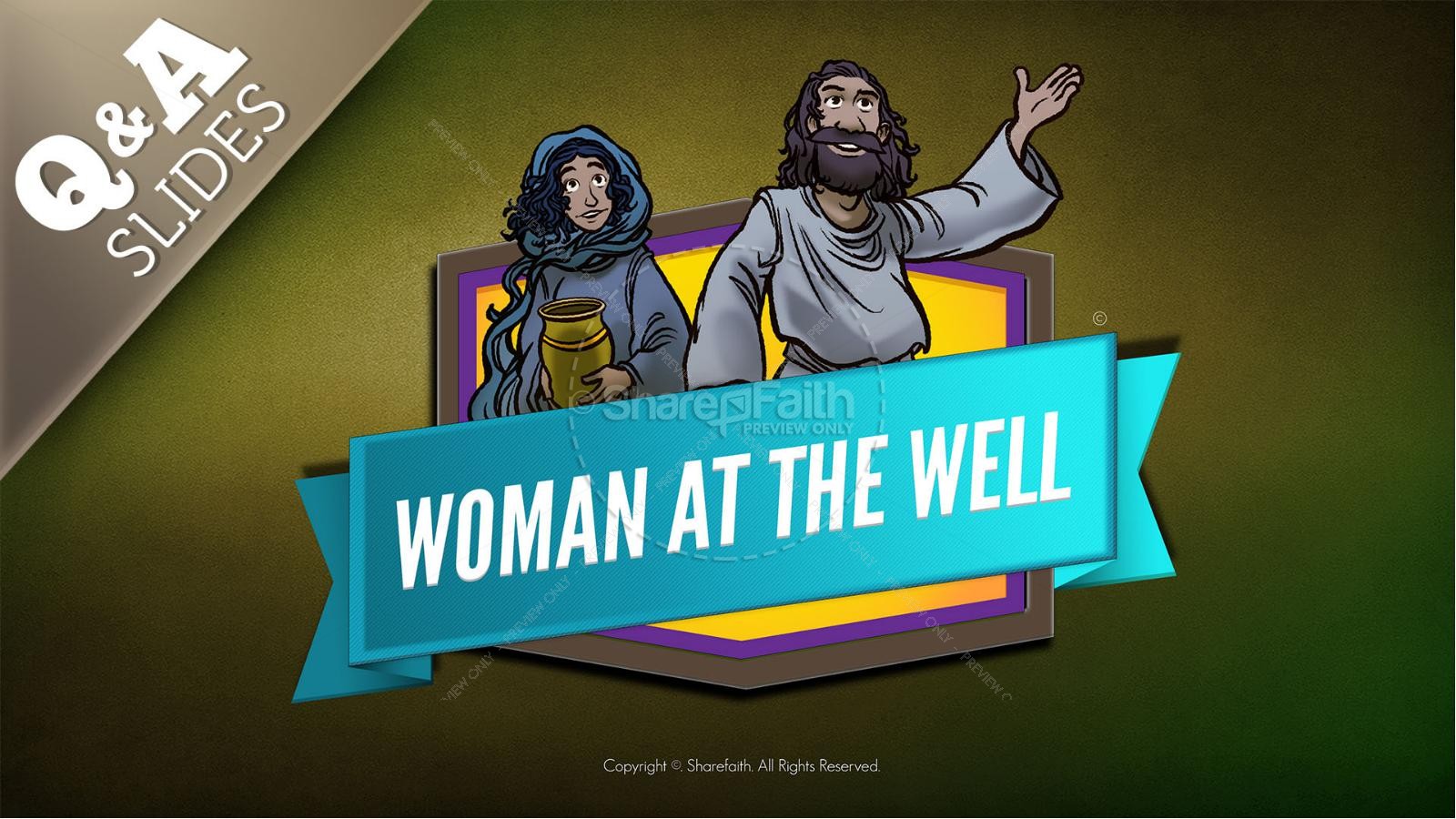 John 4 Woman at the Well Kids Bible Story Thumbnail 9