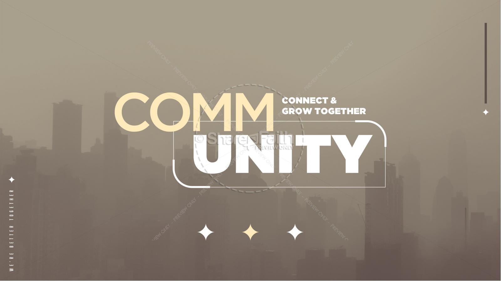 Community Connect And Grow Together Title Graphic Thumbnail 1