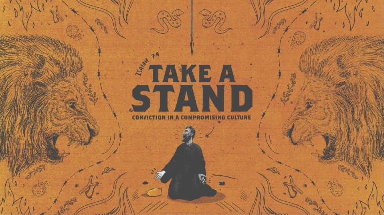 Take A Stand Sermon Title Graphic