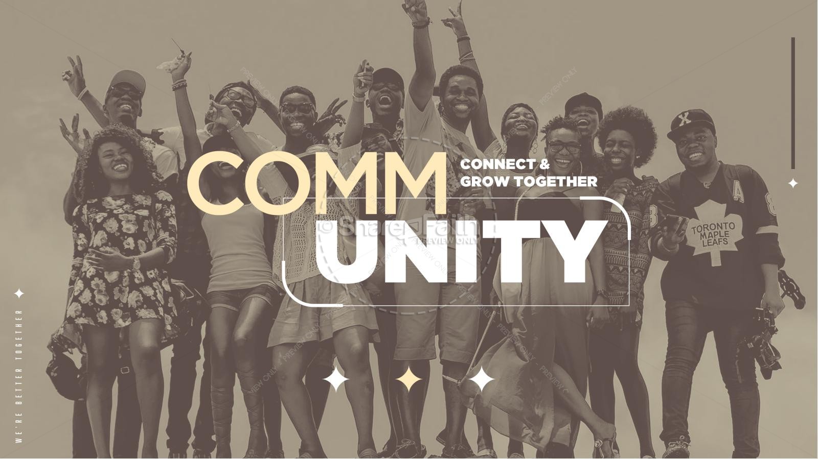 Community Connect And Grow Together Title Graphic v1 Thumbnail 1