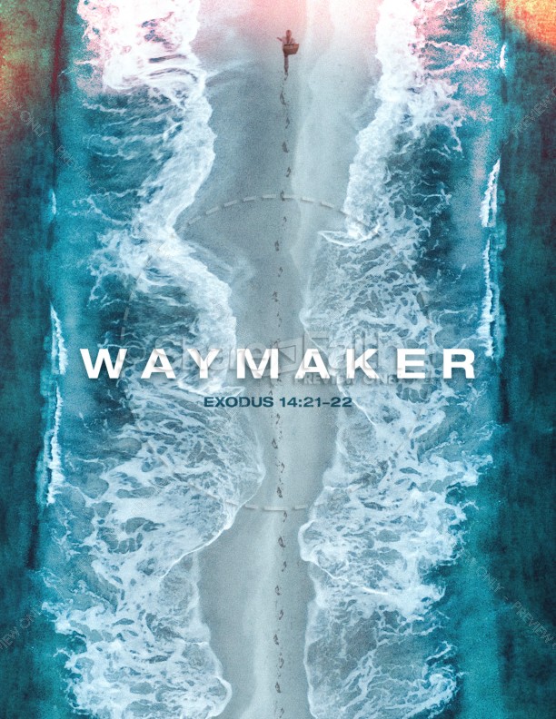 Waymaker Church Flyer Thumbnail Showcase