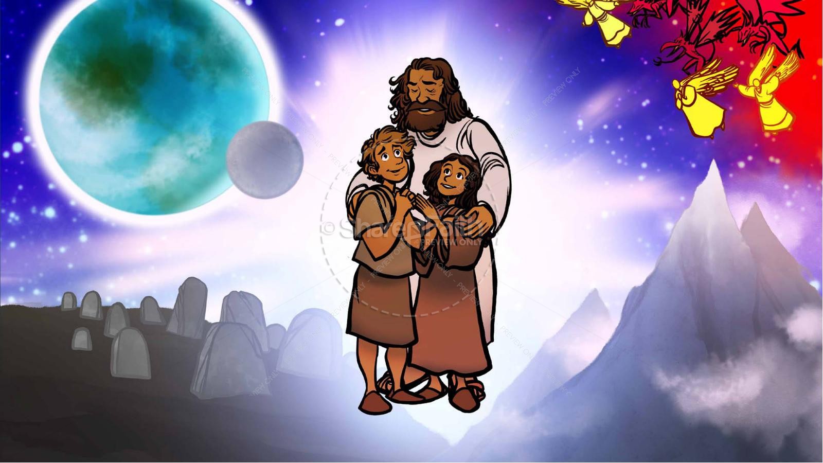 Romans 8 Nothing Can Separate Us Kids Bible Story Thumbnail 8