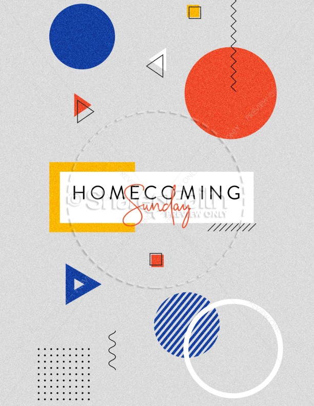 Homecoming Sunday Church Flyer 2022 Thumbnail Showcase