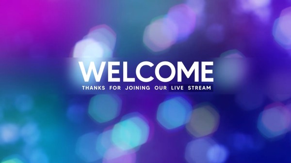 Welcome Stream Bokeh Lights Motion Graphics 