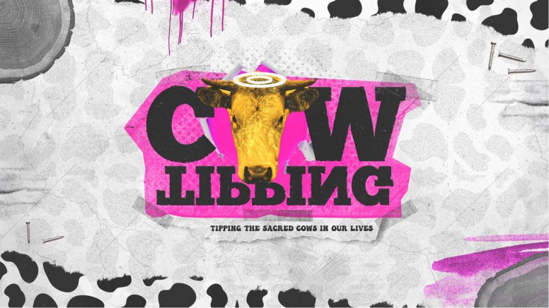 Cow Tipping Title Graphics