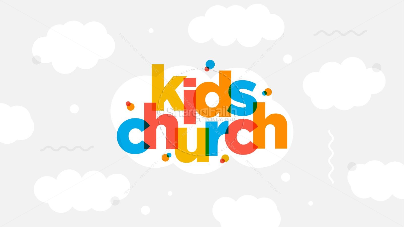 Kids Church Title Graphics Thumbnail 1