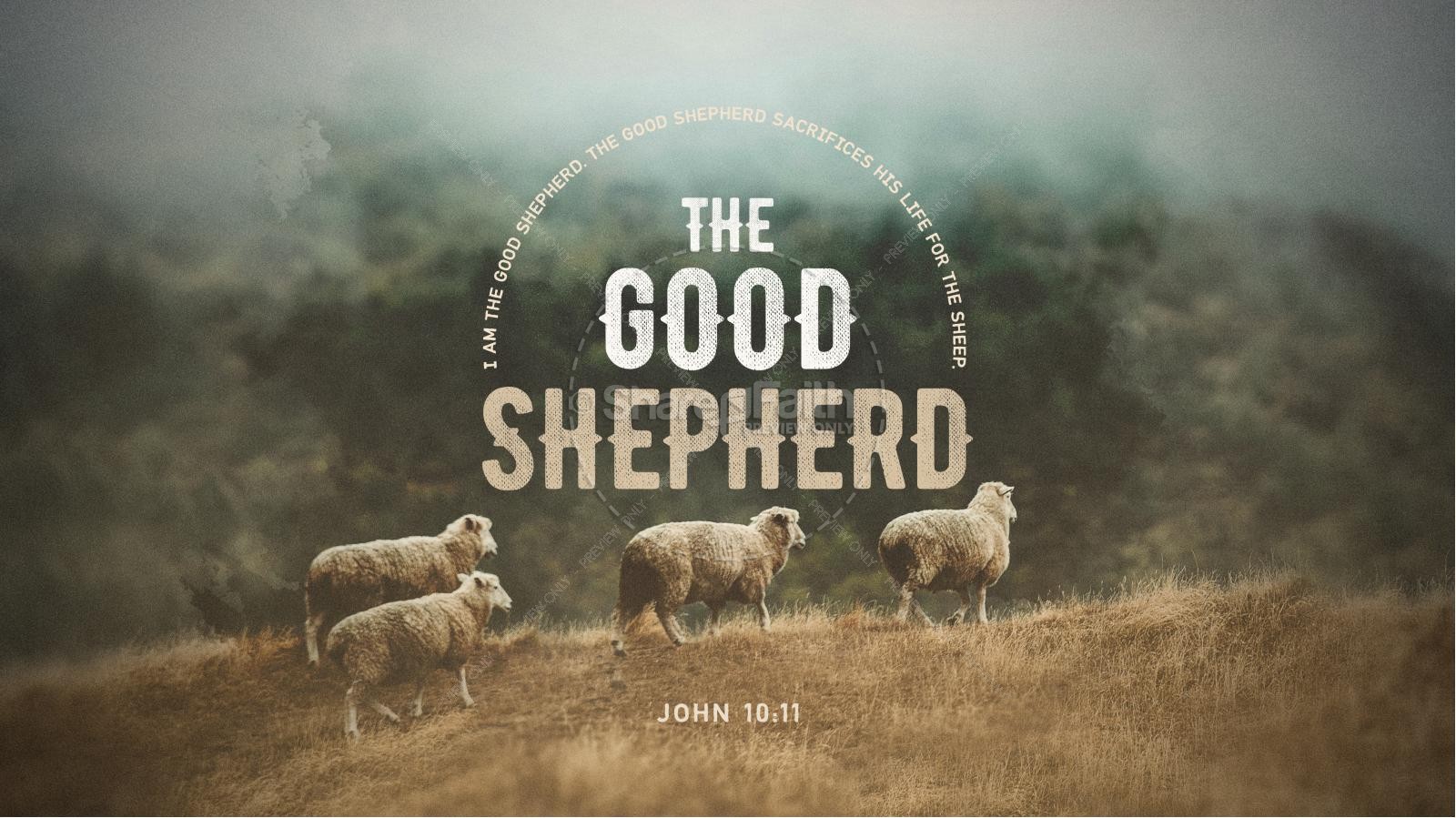 The Good Shepherd Title Graphics