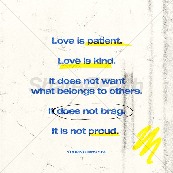 Love is Patient Social Media Graphics Thumbnail Showcase