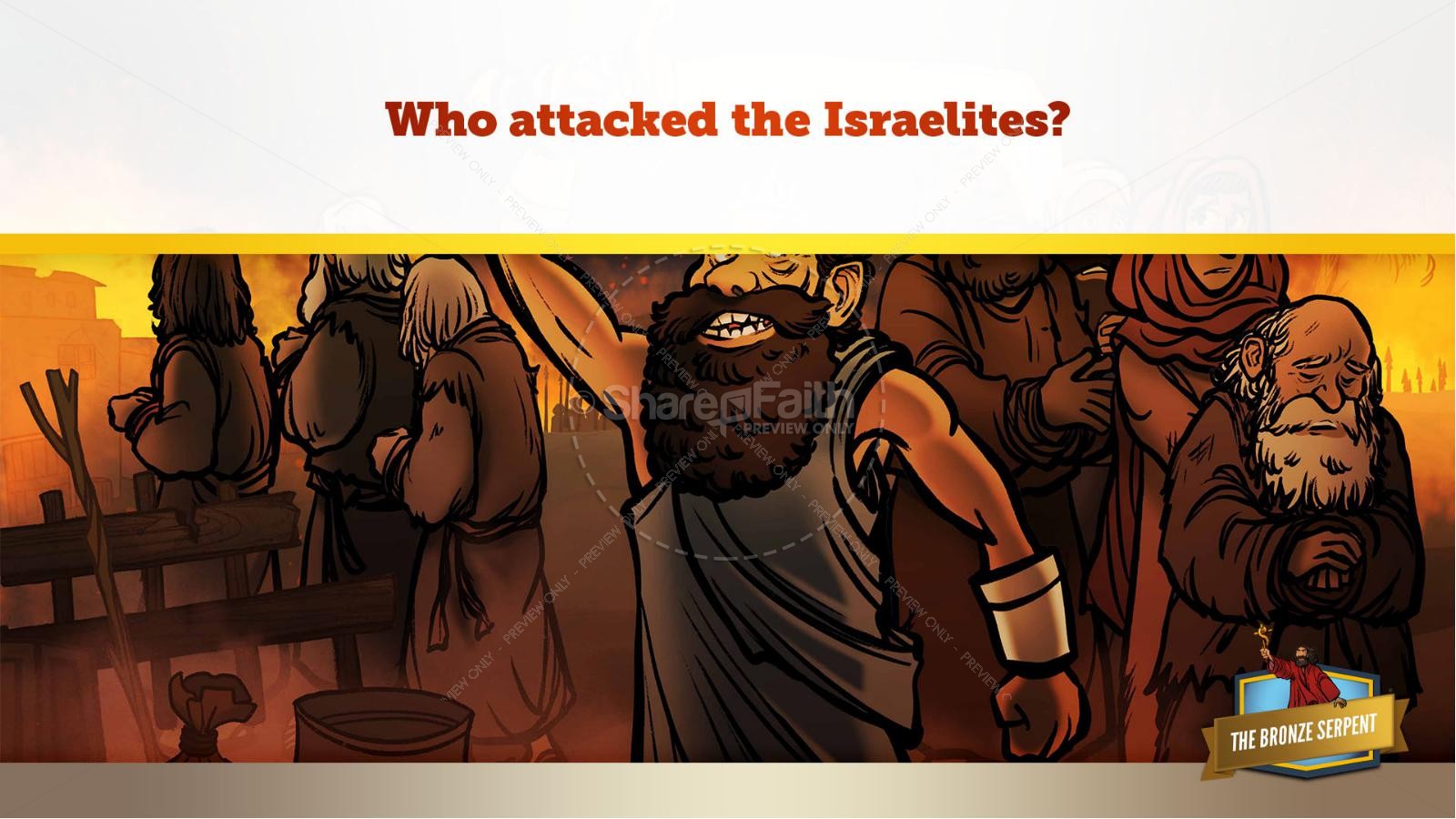 ShareFaith Media » Numbers 21 The Bronze Serpent Kids Bible Story