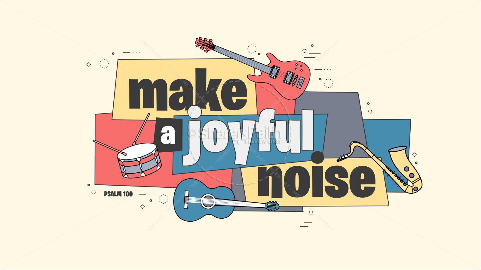 Make a Joyful Noise Graphic Set Thumbnail 1