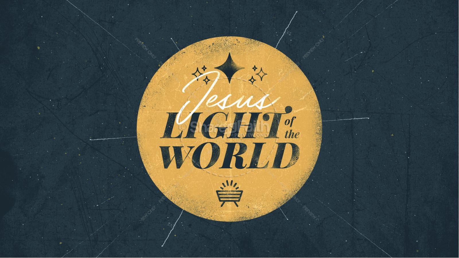 Jesus Light of the World Title Graphics Set Thumbnail 1