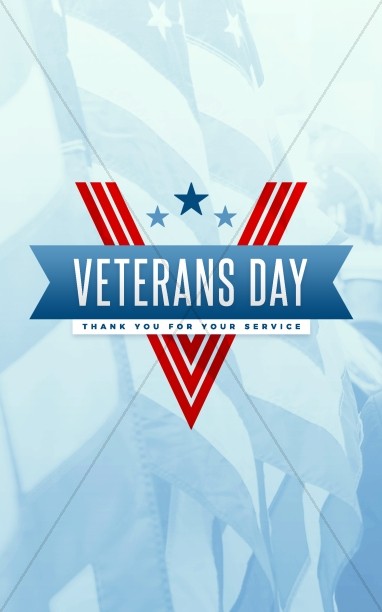 Veterans Day Set Bifold Bulletin Cover Thumbnail Showcase