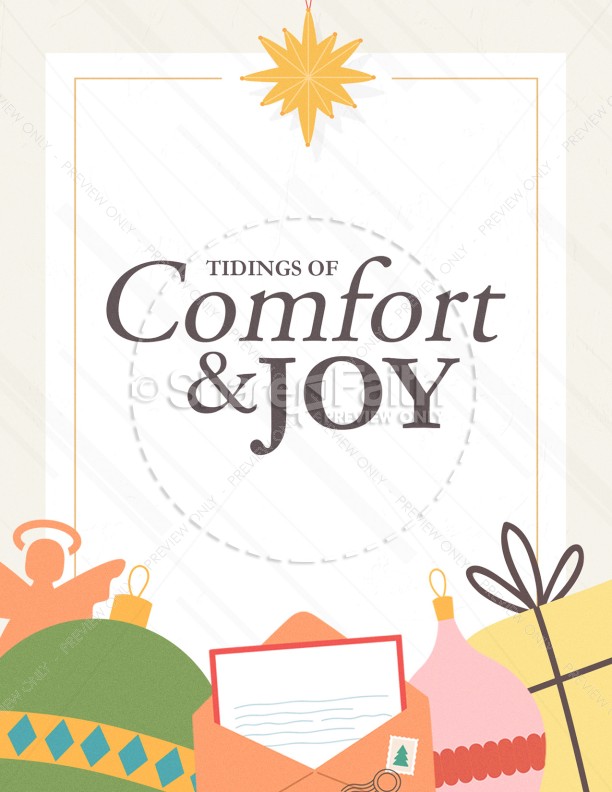 Comfort and Joy Flyer Thumbnail Showcase