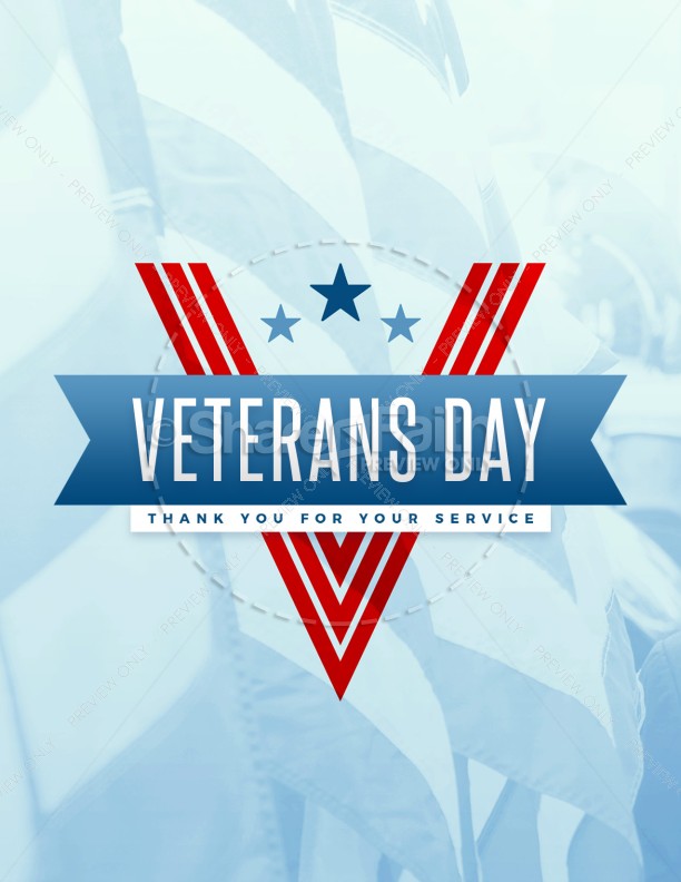 Veterans Day Set Flyer Thumbnail Showcase