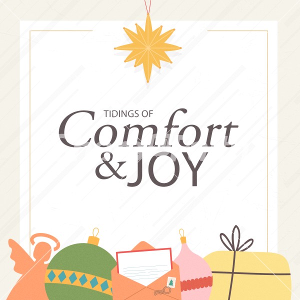Comfort and Joy Social Media Graphics Thumbnail Showcase