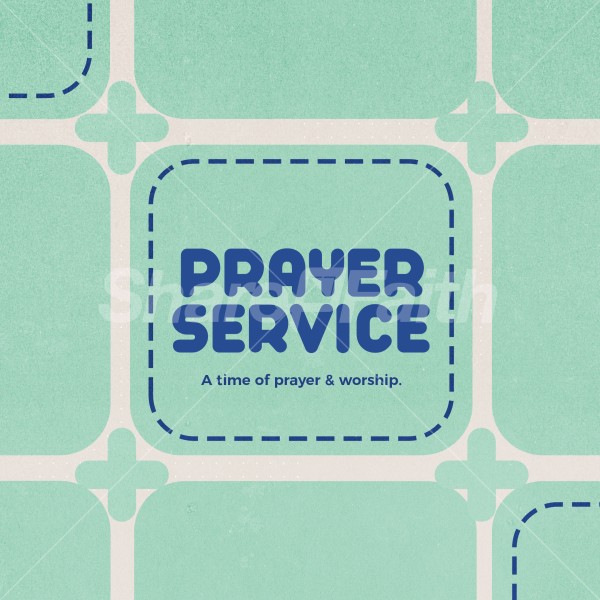Prayer Service Social Media Graphics Thumbnail Showcase