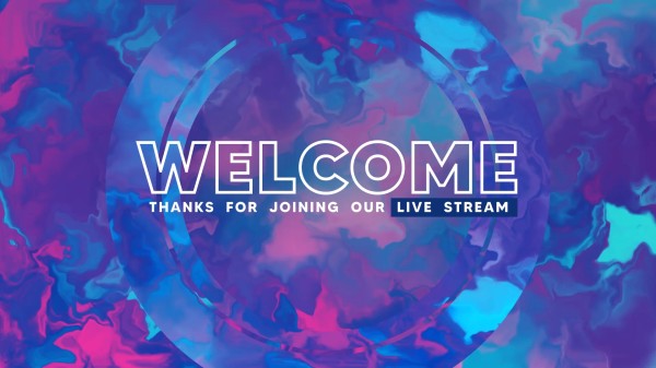Live Stream Welcome: Color Vibe Motion Worship Collection