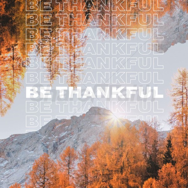 Be Thankful 2: Social Graphics Thumbnail Showcase