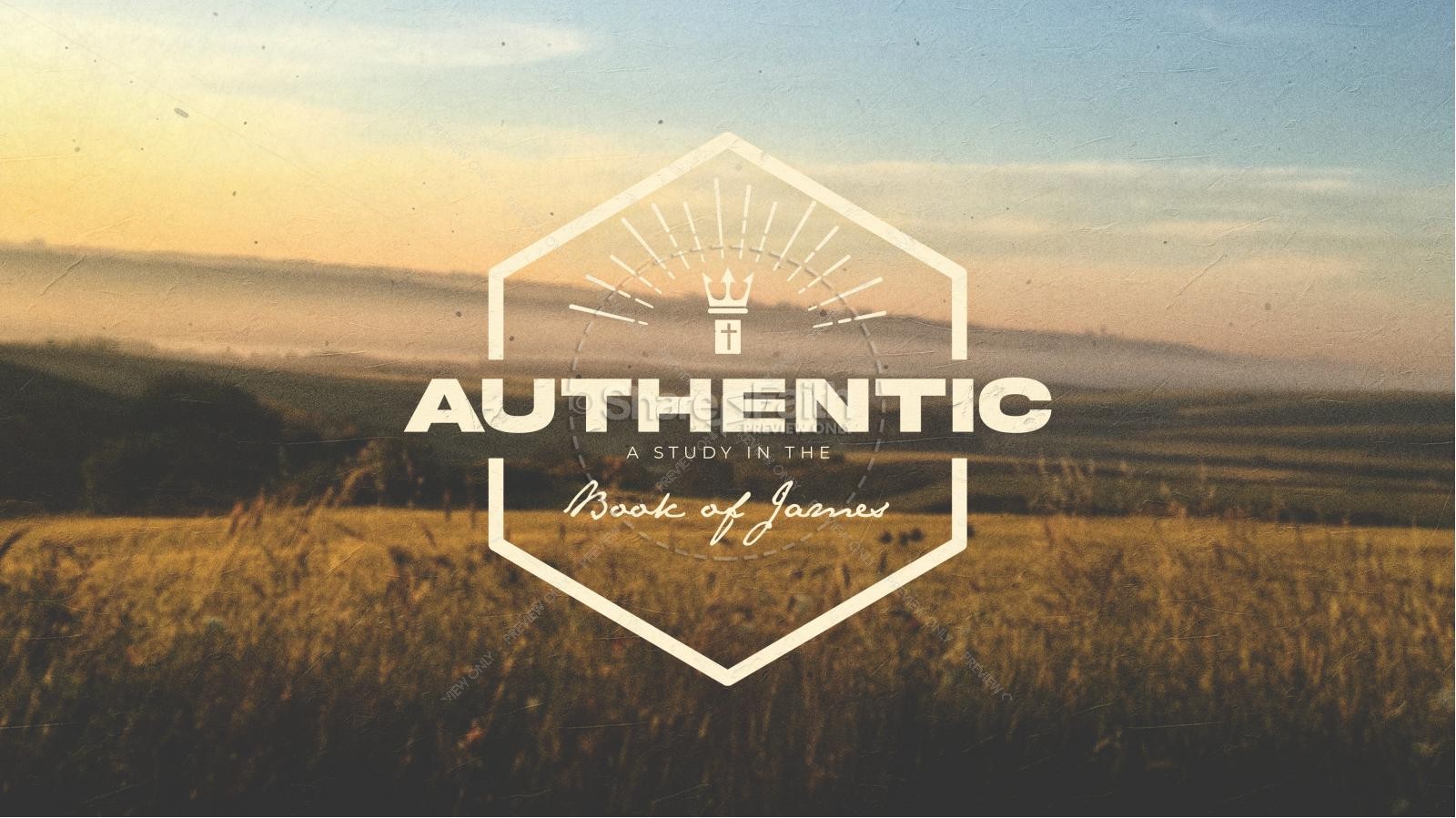 Authentic: A Study in the Book of James Graphic Set Thumbnail 1
