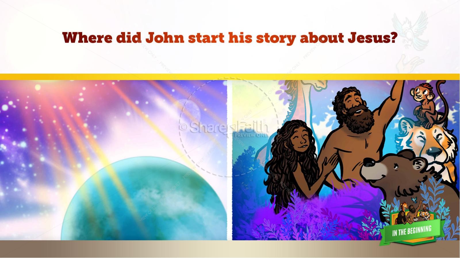 1 John   In the Beginning: Sunday School Lesson for Kids Thumbnail 11