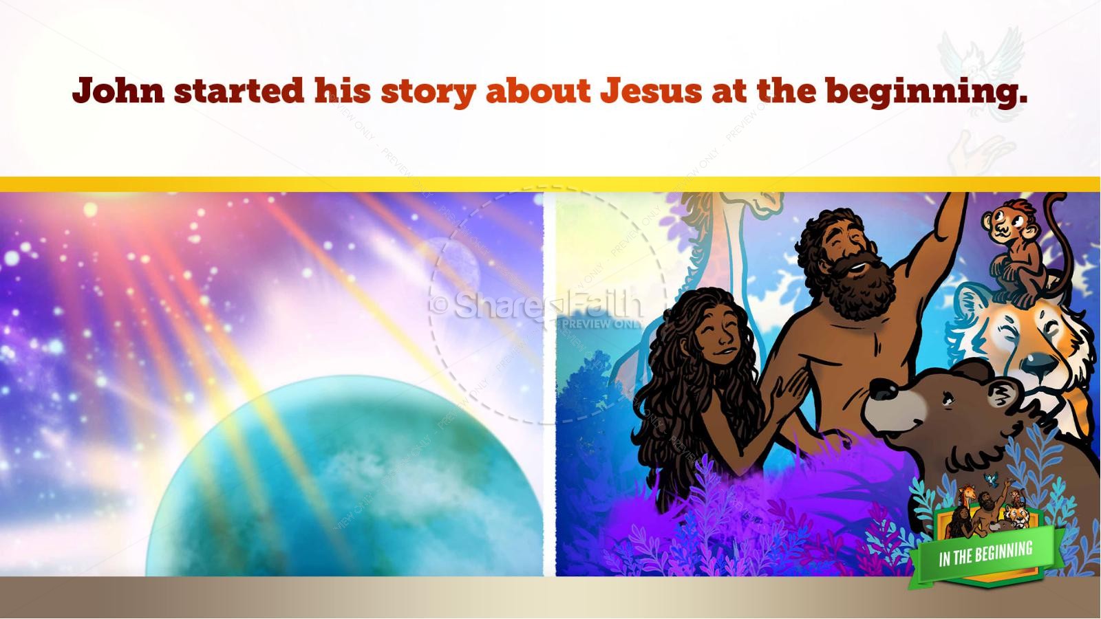 1 John   In the Beginning: Sunday School Lesson for Kids Thumbnail 12