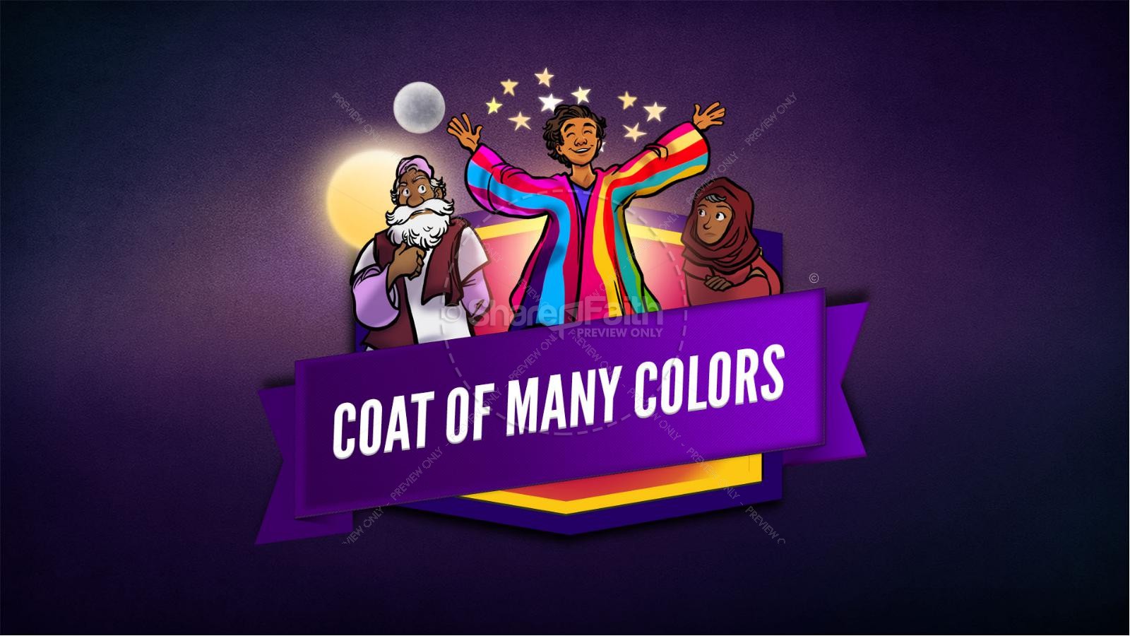 Genesis 37 Coat of Many Colors: Sunday School Lesson for Kids