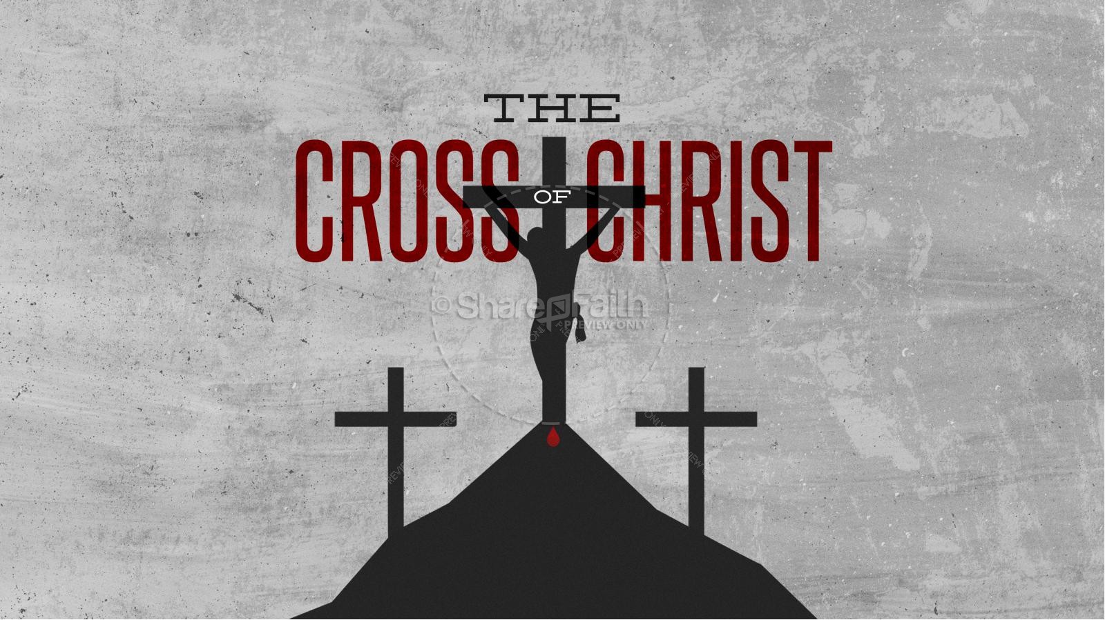 The Cross of Christ: Title Graphics Thumbnail 1