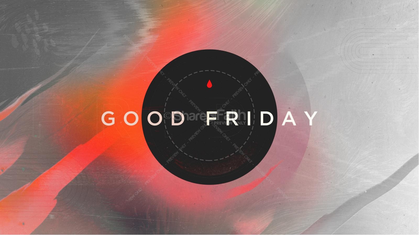 Good Friday Digital Glitch Collection