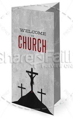 The Cross of Christ: Trifold Bulletin Cover Thumbnail Showcase